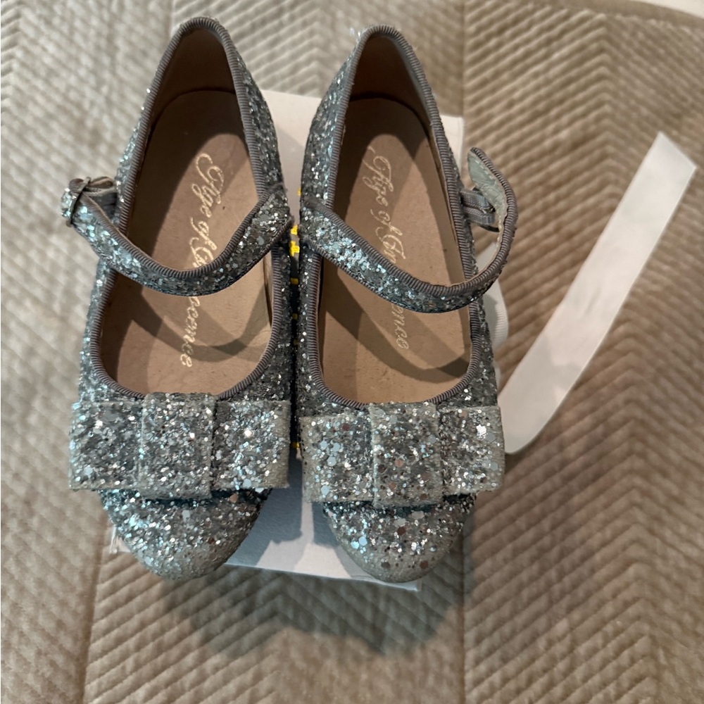 Sparkly Gray Kids Shoes